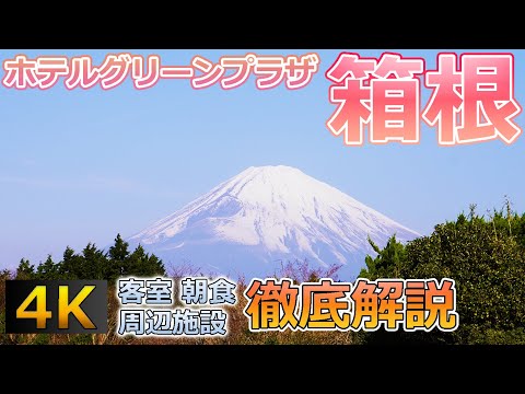 【徹底解説】富士山尽くし！お部屋に大浴場 至る所でお出迎え「ホテルグリーンプラザ箱根」