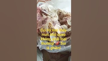 Khô như vầy mới đúng mực! 🦑 Ai ăn rồi ghiền cả đời 🤤#datmuivlogs #shortvideo #short #food #muckho