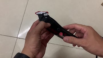 Hướng dẫn thay lưỡi tông đơ cắt tóc Wahl, thay lưỡi đơn bằng lưỡi kép wahl 2161 chính hãng