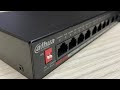 Dahua PFS3010-8ET-96-V2 PoE switch