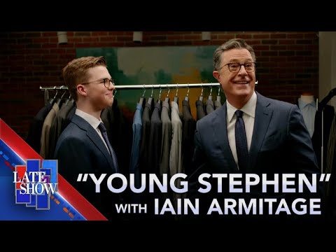 Introducing “Young Stephen Colbert” Starring Iain Armitage