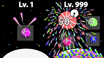 Free Idle Games - BALLOON SHOOTER (Marble ASMR)