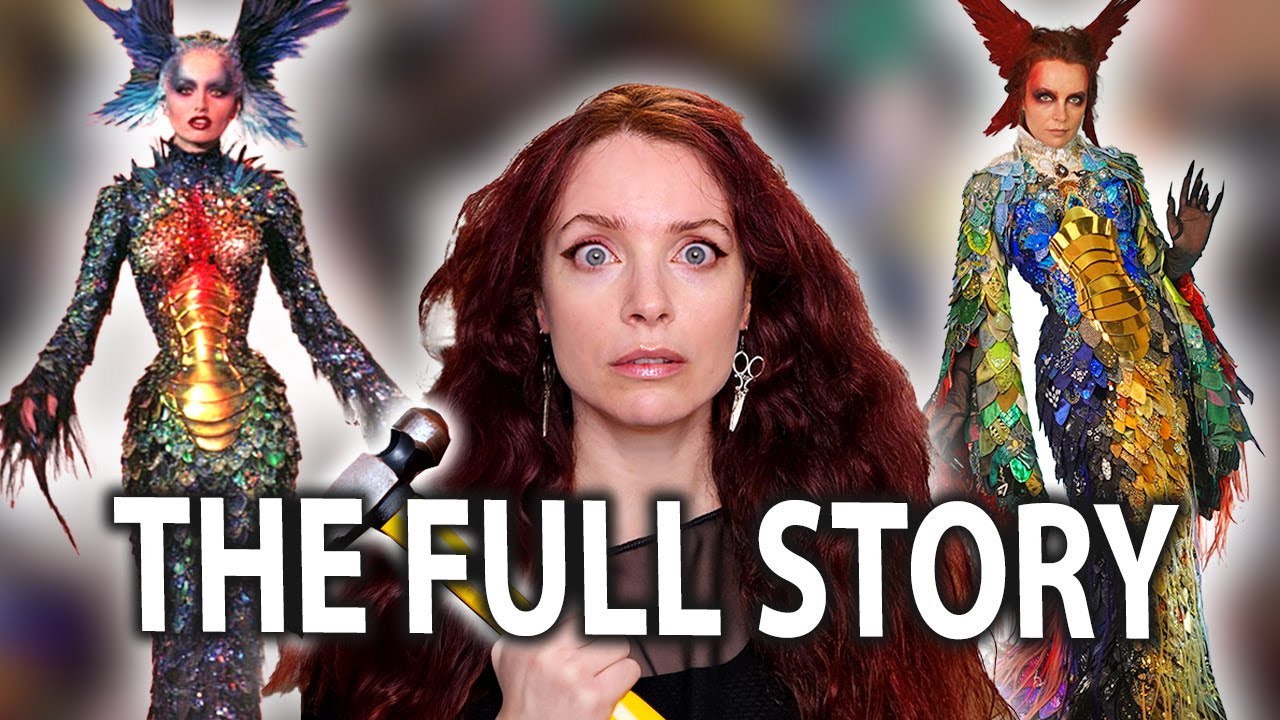 My biggest project ever: the Mugler Dress