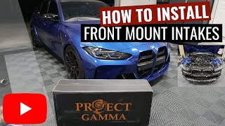 How to Install Front Mount Intakes | BMW G80 M3