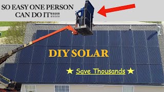 2.0 DIY Solar Panel System-One Person Can Do it-Solar Wholesale-SnapNrack