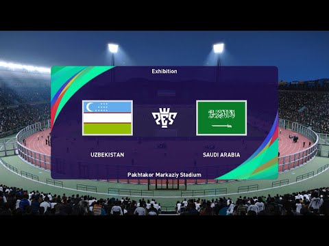 Uzbekistan U23 vs Saudi Arabia U23 (01/10/2023) Quarter-final Asian Games PES 2021