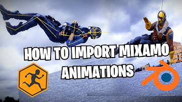 How to Import Mixamo Animations Into Blender | Fortnite Blender Tutorial |