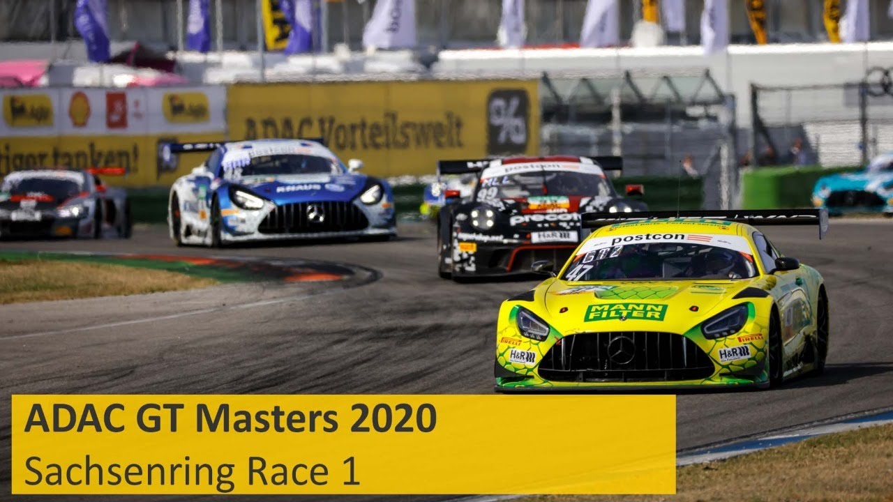 ADAC GT Masters 2020 Race 1 Sachsenring Re-Live English