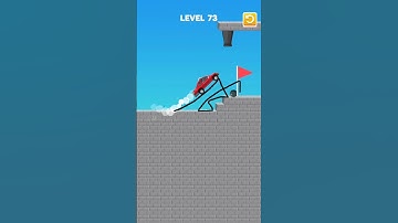 Draw Bridge Puzzle Game Level 73 #shorts
