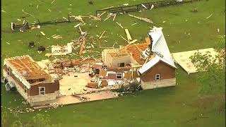 Take a tour of damage of the Onalaska tornado