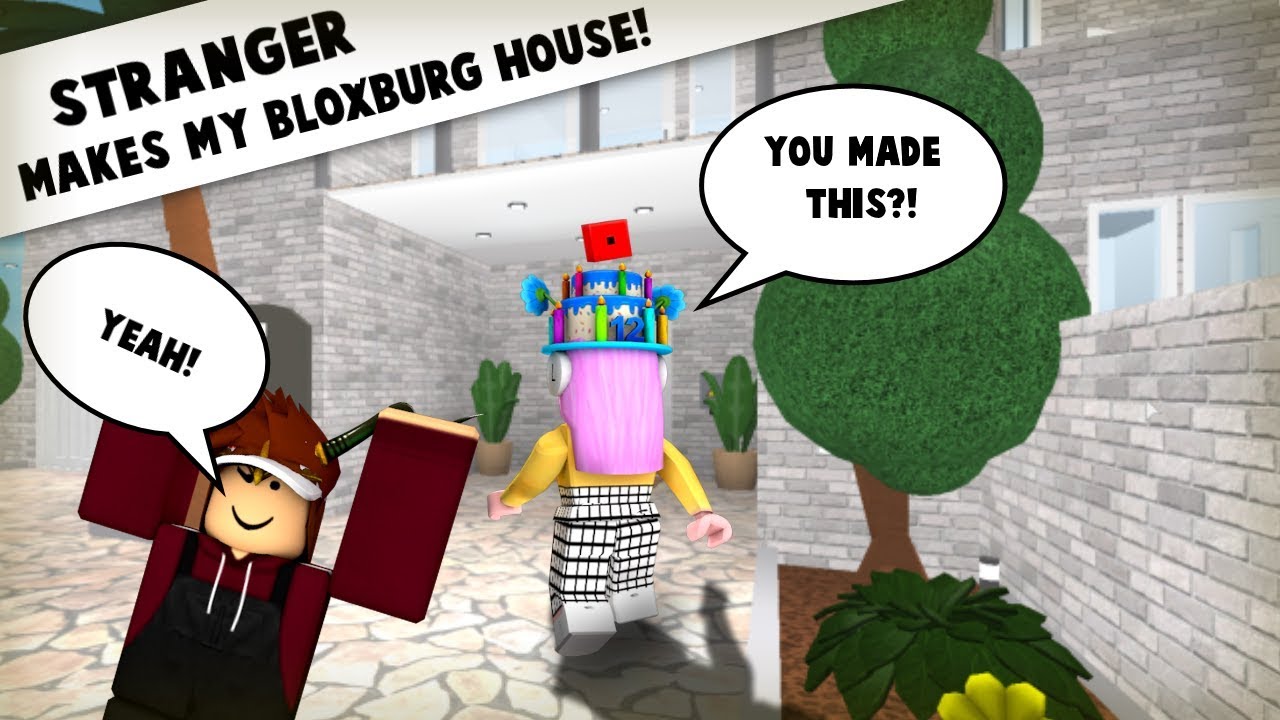 i gave fans co owner on my bloxburg plot roblox youtube