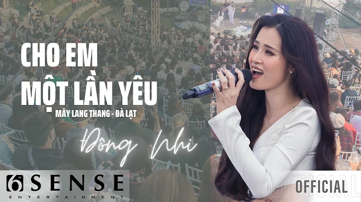 Đông Nhi - Cho Em Một Lần Yêu | Live @ Mây Lang Thang 26.03