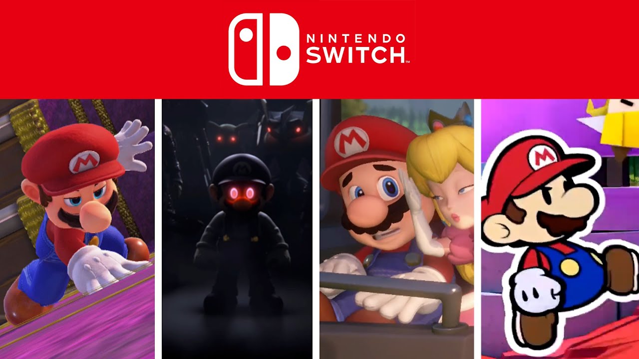 All Mario Games on Nintendo Switch 