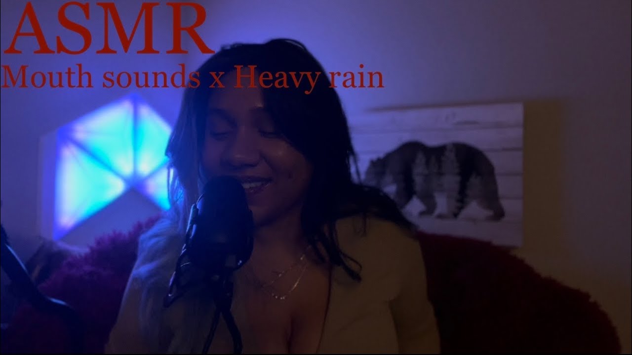 ASMR | Overlapping Mouth Sounds X Thunderstorm