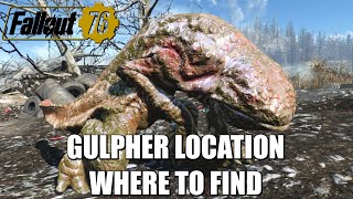 Fallout 76 | Gulper Location | Where To Find