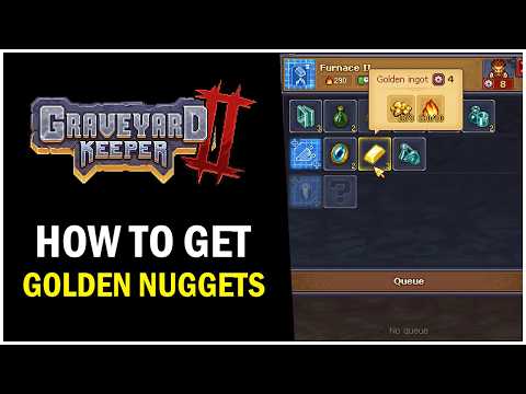 Graveyard Keeper 2 How to Get Golden Nuggets to Upgrade Zombie Collars (Tips and Tricks)