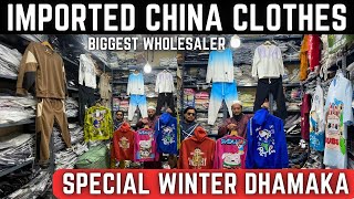 Biggest China Imported Clothes Importer Mumbai Funky T Shirt,Jeans Cord Set & Track Pant Wholesale
