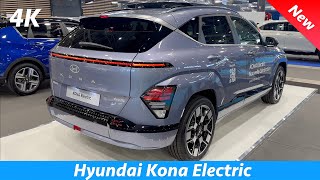 Hyundai Kona Electric 2024  FULL Review in 4K (Costs sam as Tesla Model Y )