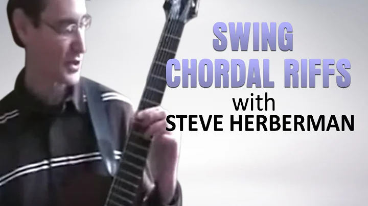 Swing and Big Band Chordal Riffs | Jazz Guitar Lesson with Steve Herberman