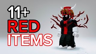 11 FREE RED ITEMS ROBLOX! 😱😳 (2023) by xvylle 465,083 views 6 months ago 5 minutes, 3 seconds