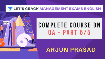 Complete Course | Quantitative Aptitude - Part 5/5 | CAT/MBA I Arjun Prasad