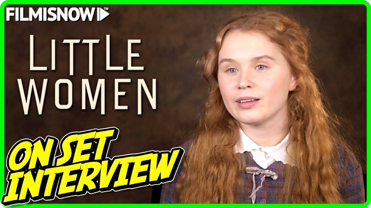 LITTLE WOMEN Eliza Scanlen "Beth March" Onset Interview GentNews