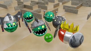 Pacman & Corona Robot Pacman & Spiky Robot Pacman VS Robot Orcs