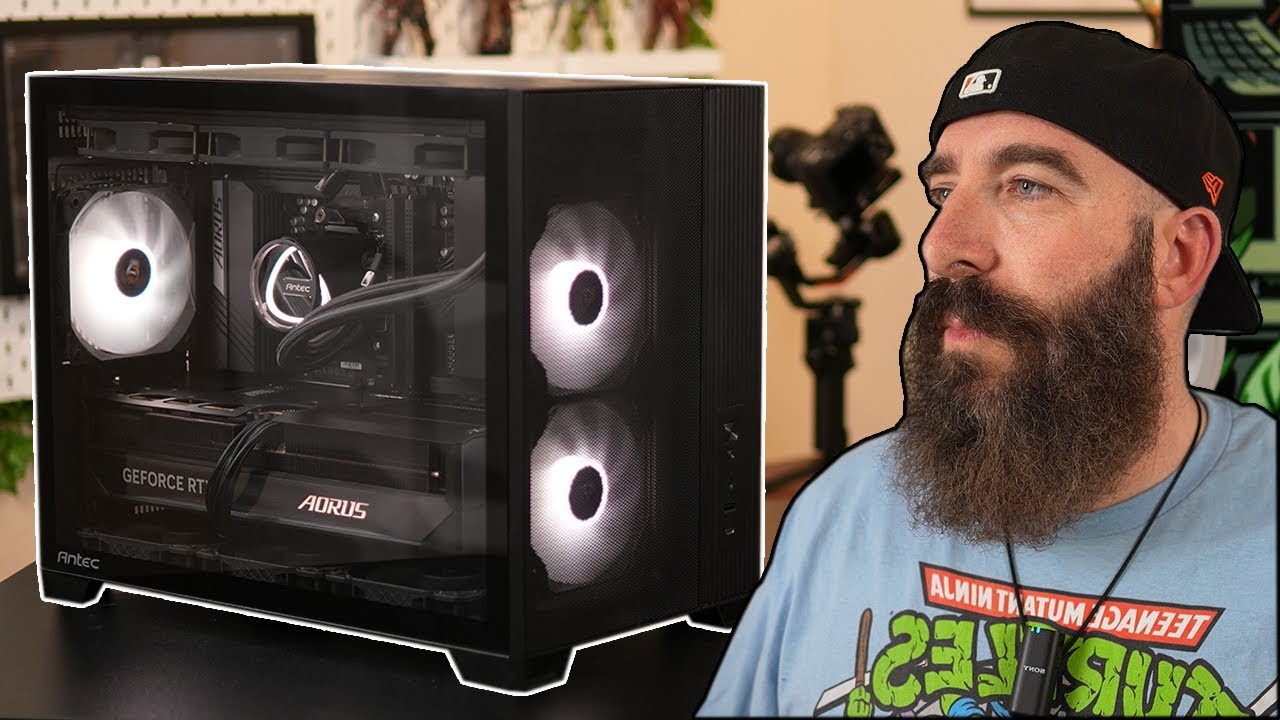 Лучший корпус Micro-ATX для ПК?! | Antec Flux M | Идеальная система управления кабелями для сборк...