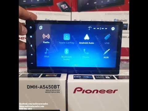 PIONEER RADIO DMH-A5450BT • CARPLAY • ANDROIDAUTO INALAMBRICO