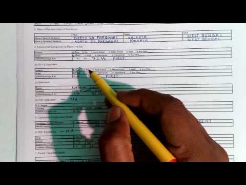 Video: How To Fill Out A Candidate's Questionnaire