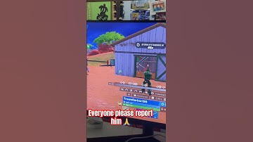 Guys please report him🙏#fortnite #aimbot #hacker #cheater #shorts #viral
