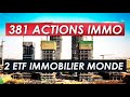 381 actions immobilires du monde entier dans ces 2 etf 