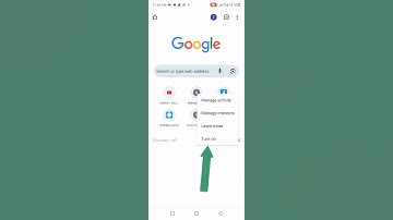 How to turn on discover on google chrome #shrots