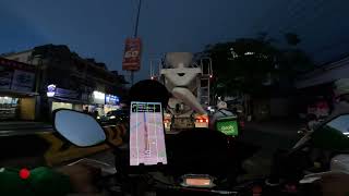 Phnom Penh at Night  The Realities of Urban Traffic from a Motorbike