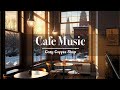 Зимняя уютная кофейня 4K ☕ Джазовая фортепианная музыка для отдыха, учебы и работы