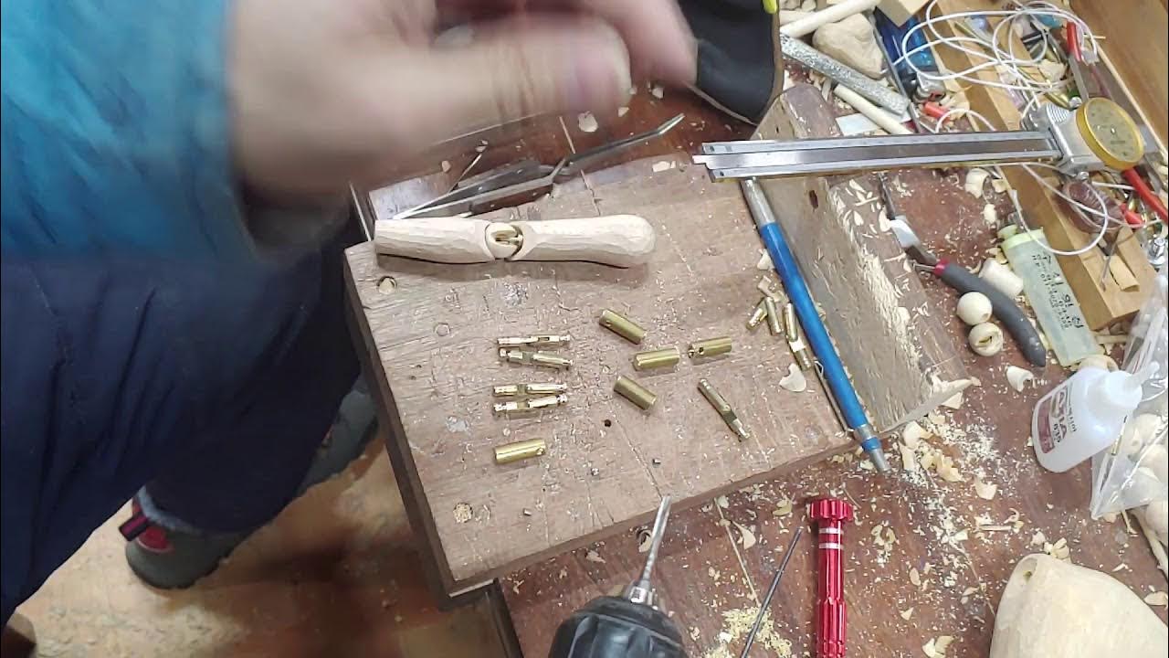 나무 인형 관절 연결 wood puppet arm knee Shoulder hip joint mechanism YouTube