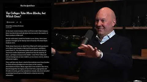 Marc Andreessen on Affirmative Action, DEI, H1B, and Power