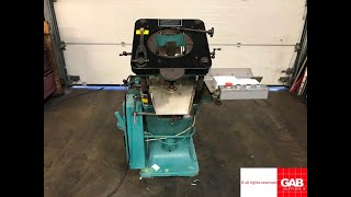 used pmc ram punch label die cutting machine for sale Gab Supplies Ltd 1988 used pmc ram punch label die cutting machine for sale Gab Supplies Ltd 1988