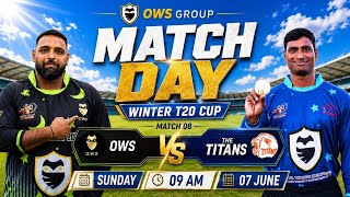| OWL WATCH VS THE TITANS | WINTER T20 CUP 2026 | JUNE 07, 2026 | Match 08 | OWS group | 1st INN | screenshot 4