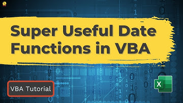 3 Super Useful Date Functions in VBA