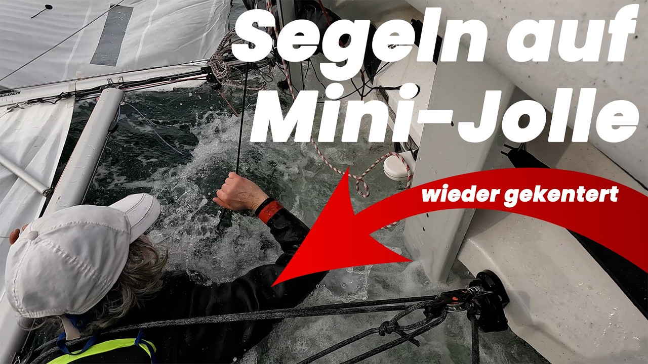 Topaz Magno Segeln 🚤 4m-Mini-Zweihand-Jolle | 3 Kenterungen & Segelspaß ⛵🌊