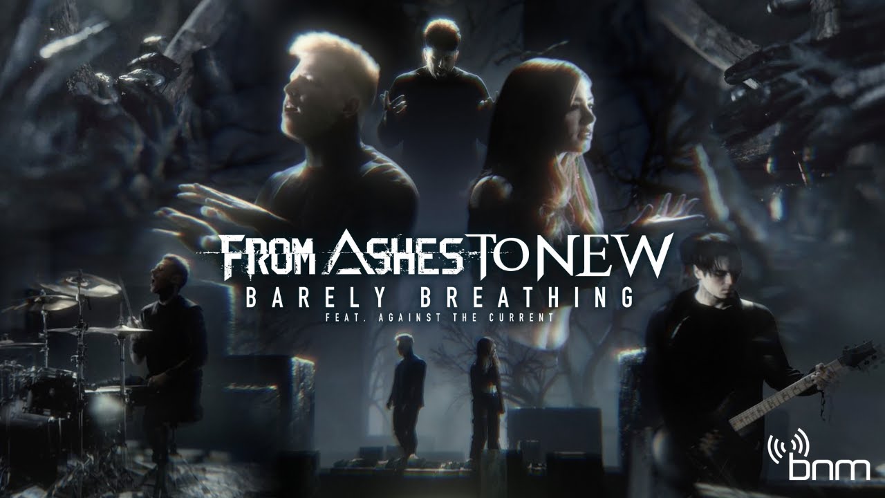 From Ashes To New ft Chrissy from Against The Current   Barely Breathing Official Music Video