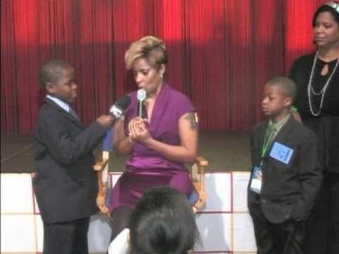 KEC TV Interviews Mary J Blige at the 2010 Disney Dreamer's Academy with Steve Harvey