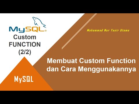 Video: Bagaimanakah cara membuat pertanyaan parameter dalam SQL?