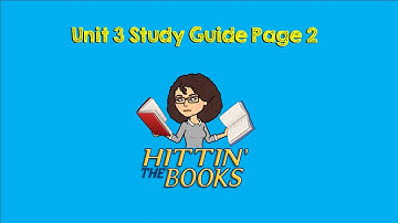 ECMS   Katz   Unit 3 End of Unit Study Guide 2020