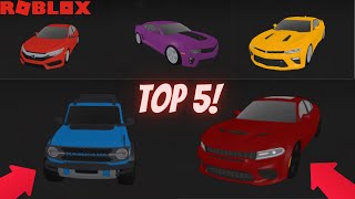 Top 5 best cars for beginners in ERLC!