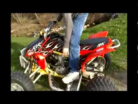 IN THE STICKS WITH UNCLE NICK - Honda 450R