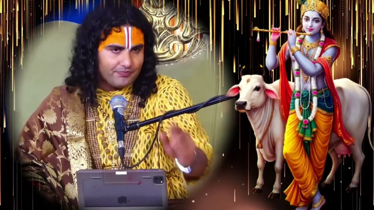 मेरे पत्नी का मायके में किसी के साथ चक्कर है 😭#anirudhacharya #bhagwatkatha #katha #bhajan 