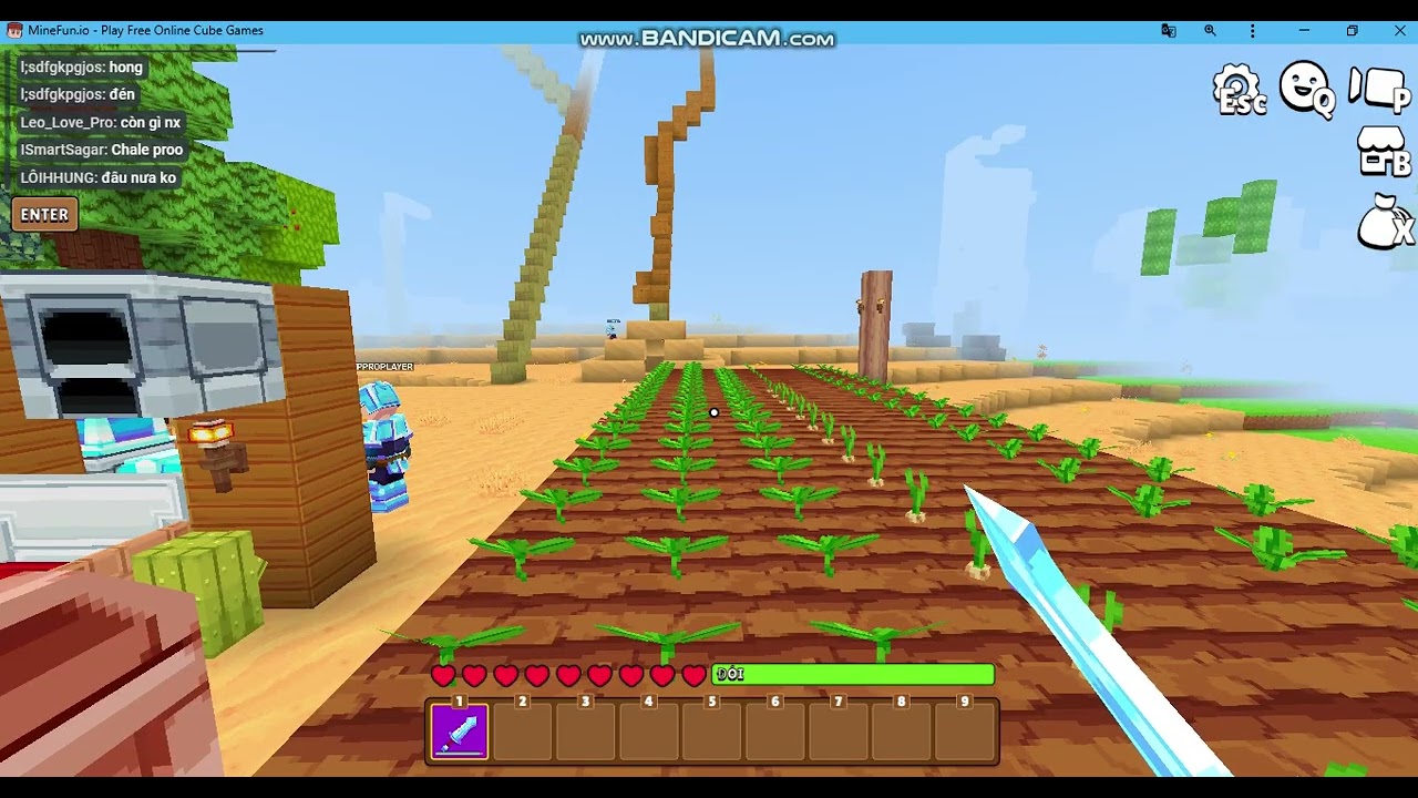 Minefun.io 1 ngày bình thường khi chs
