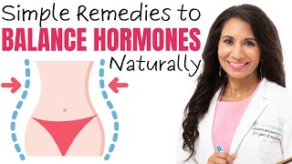 Balance Your Hormones Naturally with These Simple Home Remedies | Dr. Taz